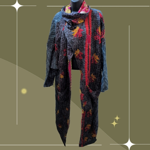 Kantha Bae Jackets & Blazers - ✨ Kantha Bae Cowl Split Pullover Osfm